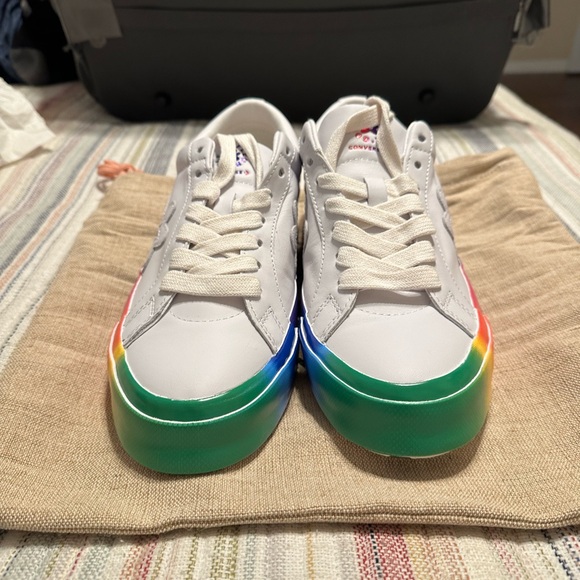 CONVERSE x Tyler The Creator Golf Le Fleur Ox Rainbow NEW - M 9.5/ W 11.5 - Picture 2 of 8